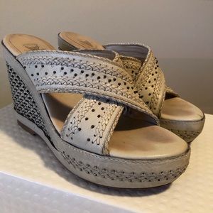Frye Wedge Sandals
